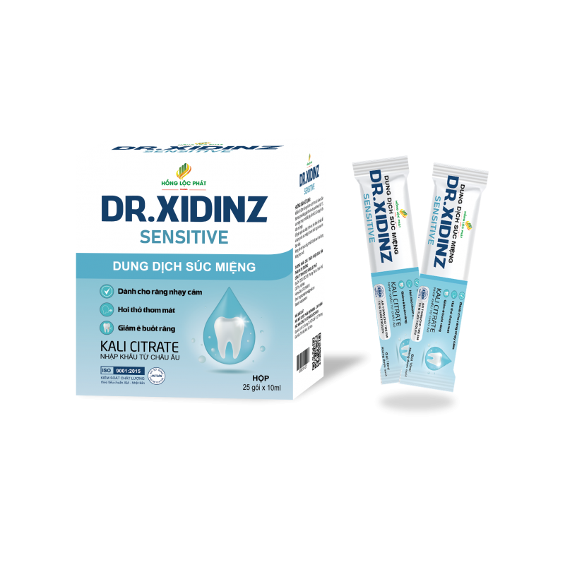 DUNG DỊCH SÚC MIỆNG DR. XIDINZ SENSITIVE
