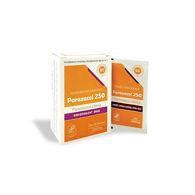 THUỐC CỐM SỦI BỌT PARAZACOL 250