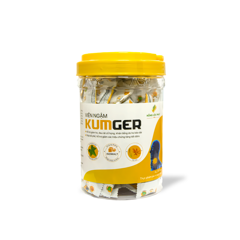 VIÊN NGẬM HO KUMGER (Hộp 200 Viên)