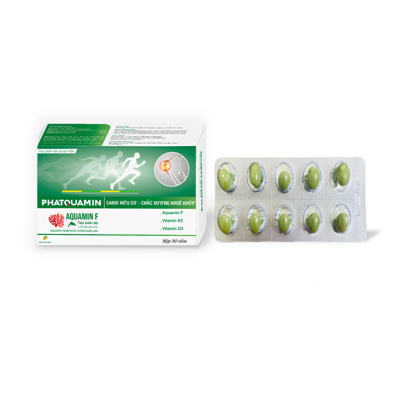 VIÊN UỐNG BỔ SUNG CANXI HỮU CƠ PHATQUAMIN